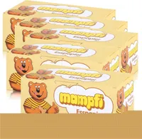 Mampfi Esspapier Oblaten 200 Stück - unverwechselbarer Geschmack (5er Pack)