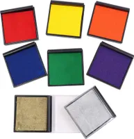 EDUPLAY 370092 Ministempelkissen 8 x 8 x 1,5 cm, lila