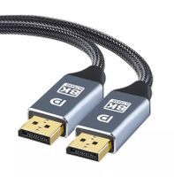 2m DisplayPort 1.4 Kabel 8K DP 8K@60Hz HBR3 32,4 Gbps DSC Freesync G-Sync Gaming