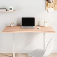 Einfachen Design & Stilvol Schreibtischplatte 110x(55-60)x2,5 cm Massivholz Buche Tischplatten - 1parcel