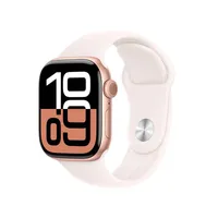 Apple Watch Series 10 OLED 42 mm Digital 374 x 446 Pixel Touchscreen Roségold WLAN GPS