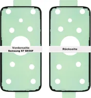 Samsung Galaxy S7 G930F Akkudeckel Klebefolie Kleber Backcover Rahmen Batterie Glue