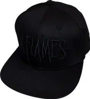 In Flames - Snapback čiapka s logom RO14026 (jedna veľkosť) (čierna)