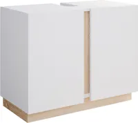 Vicco Základní skříňka pod umyvadlo Gloria, 70.4 x 55.5 cm se 2 dvířky, Bílá/Sonoma