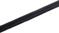Hy Gummigriff Zügel BZ423 (Pony) (Schwarz)