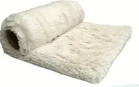 Pletené Minky Hair, Shaggy, Shaggy (18 mm) Cream 50x160 cm
