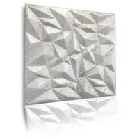 3D Paneele Wandpaneele Polystyrol XPS – Styropor Verkleidung für Wand & Decke – 50x50 cm (0,25 m²) – Leicht, Flexibel & Einfach zu Montieren