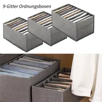 9-Gitter Schubladen-Organizer 5er set