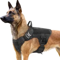 Hundegeschirr Mittlere Grosse Hunde,Taktische Brustgeschirr für Hunde