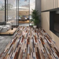 vidaXL PVC dlaždice Nelepivé 5,26 m² 2 mm Viacfarebné