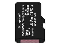 Kingston micSDXC Canvas Select Plus Single ohne Adapter, 64GB