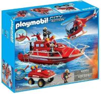 Playmobil 70492 Löschhubschrauber City Action 4824 Feuerwehr Helikopter Neu OVP 