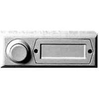 Grothe Klingeltaster 1fach 51013 Weiß 12 V/1,5 A (51013)