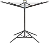 Aquapur Standwächespinne, mit 4 integrierten Kleiderbügelhaltern Wäschespinne