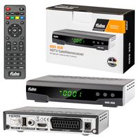 FUBA ODS 350 Digital SAT Receiver DVB-S2 HDMI SCART USB FullHD SCART PVR-Ready