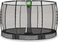 EXIT Allure Premium Bodentrampolin ø366cm - schwarz
