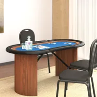 Home Deluxe - Pokertisch Full House - mit LED Beleuchtung und