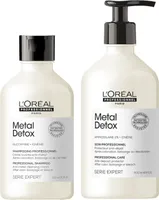 Loreal Metal Detox Shampoo 300ml + Loreal Metal Detox Anti-Deposit Protector 500ml