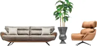 Wohnlandschaft Sofa Set Lounge Polstergarnitur Sitzgruppe Couch  Sitzgruppe 3+1