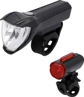 Zündapp ZA.K.15 LED Beleuchtungsset StVZO Fahrradlicht Fahrrad Lampe Set  Beleuchtung Fahrrad Akku Lampenset