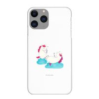Mr. & Mrs. Panda Iphone 11 Pro Handyhülle Einhörner Sekt - Weiß - Geschenk, Unicorn, Premium Kunststoff, Spaß, Einhorn, Pegasus, Beste, Einhorn Deko