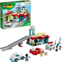 LEGO® DUPLO® Parking z myjnią samochodową