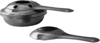 Boska Fonduebrenner / Immer die richtige Temperatur / Edelstahl / Silber / 180 x 160 x 40 mm