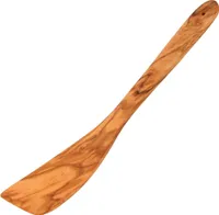 Fackelmann Pfannenwender 30 cm OLIVE, Wender aus Holz, Design- Küchenhelfer aus Oliven-Holz, robust und mit unverkennbarer Maserung (Farbe: Braun)