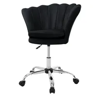ML-Design Bürostuhl Schreibtischstuhl 360° drehbar mit Rückenlehne, Gepolsterter Muschel-Sessel, 5 Rollen