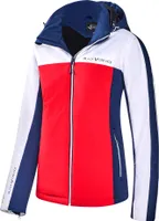 BLACK CREVICE - Damen Wintersport Jacke | Farbe: Blau/Rot | Größe: 36