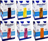 FRESUBIN Energy Drink Mischkarton 6x4x200ml Trinkflasche