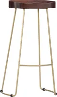 vidaXL Gavin Barhocker 2 Stk. Massivholz Mango