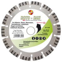 Disc Dia Scheibe Roto Bau für Trocken und Nassschnitt 178x10x22.2 mm