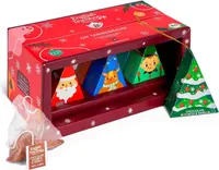 ETS - Wintertee Geschenk "Oh Tannenbaum", BIO, 6 Pyramidenbeutel