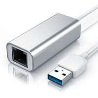 CSL USB 3.2 Gen1 Gigabit Ethernet Netzwerkadapter RJ45 extern, 10 100 1000 Mbps Ethernet USB 3.2, kompatibel mit Apple MacBook Ultrabook Tablet-PC Notebook Desktop-PC