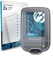 Bruni Basics-Clear 2x Schutzfolie kompatibel mit FreeStyle Libre 3 Folie