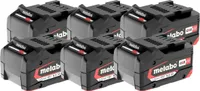 METABO Akumulátor pre akumulátorové náradie Sada Li-Power 6 × Li-Power Akkupack 18 V/5,2 Ah