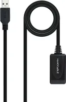 Nanocable Usb 2.0 Kabel 10 M Schwarz  Schwarz One Size