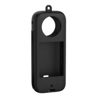 Kamera-Hülle Anti-Kratzer-Anti-Drogen-Soft Silicon Mini Action Camera Case Beutel für Insta360 x3-Schwarz
