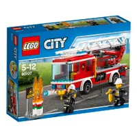 LEGO® City Feuerwehrfahrzeug mit fahrbarer Leiter 60107