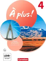 À plus ! 1. und 2. Fremdsprache. Band 4 - Carnet d'activités mit Audios online