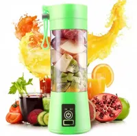 Foxter 2052 Prenosný smoothie mixér 380 ml zelený