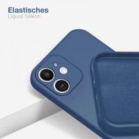 Liquid Silikon Hülle für Apple - Farbe: Blau - Modellkompatibilität: Für iPhone 11