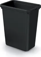 Odpadkový koš bez víka černý 10L SYSTEMA BASICA Keden NKS10B-S411
