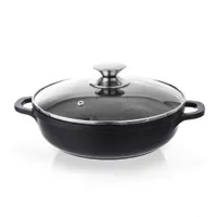 ORION Pfanne Bratpfanne  GRANIT Schmortopf Schmorpfann 24cm GRANIT Gas Induktion