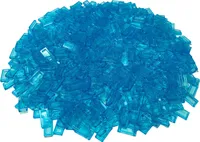 LEGO® 1x2 dlaždice Svetlomodrá priehľadná - 3069b NEW! Množstvo 100x