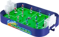 Outtec® stolní fotbal na pružinách, fotbalová hra, fotbalová hračka, fotbalista, stolní fotbal - 35 x 24 cm - pro děti a dospělé - hračka