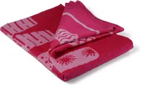 PHLOX Strandtuch 90 x160 cm Badetuch Strandlaken Handtuch Velours - 100% Baumwolle - 580 gram - Weich - Summer Fuchsia