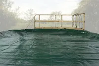 Abdeckplane für Weka Pool 594 Gr.1 grün 714x376cm