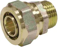 Schraubfitting Kupplung 16 x 2 - 1/2" AG